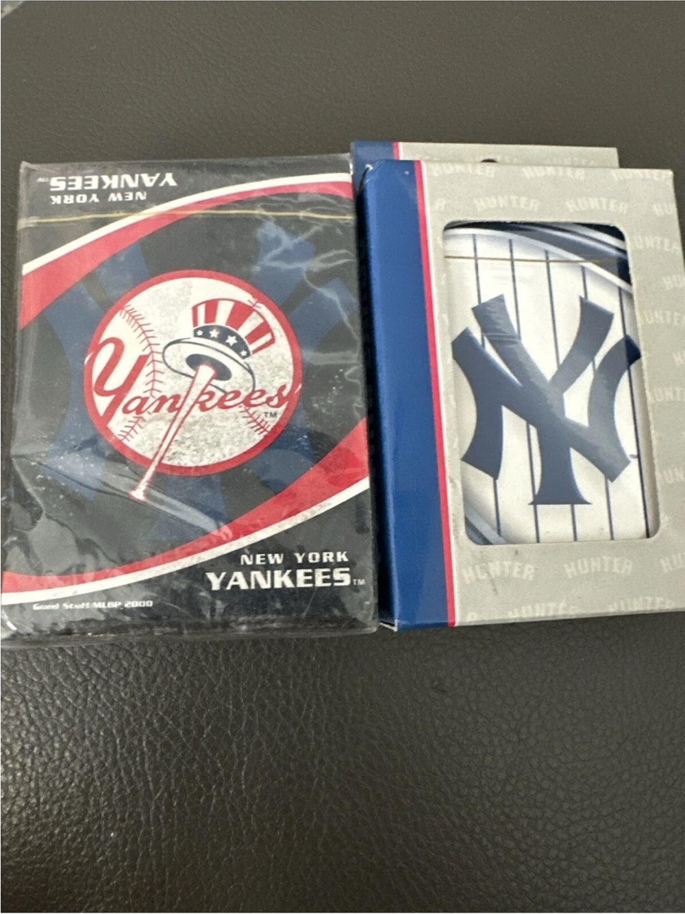 Hunter Yankees design cards - Blue & White